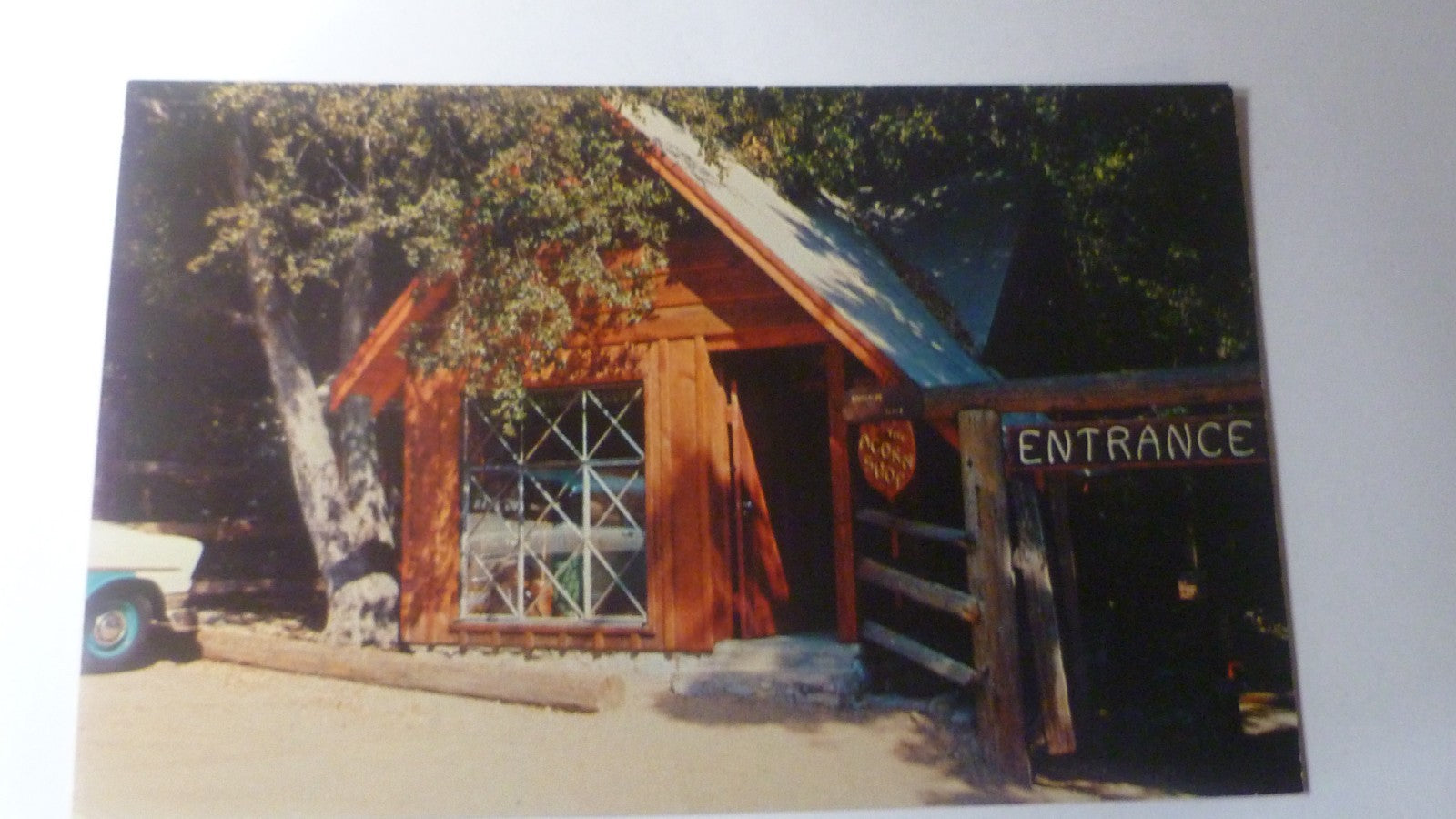 Postcard Mount Baldy Lodge California USA 1961