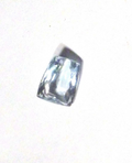 2.80cts Stunning Natural Aquamarine Tapered Cushion Shape Gemstone 10x8