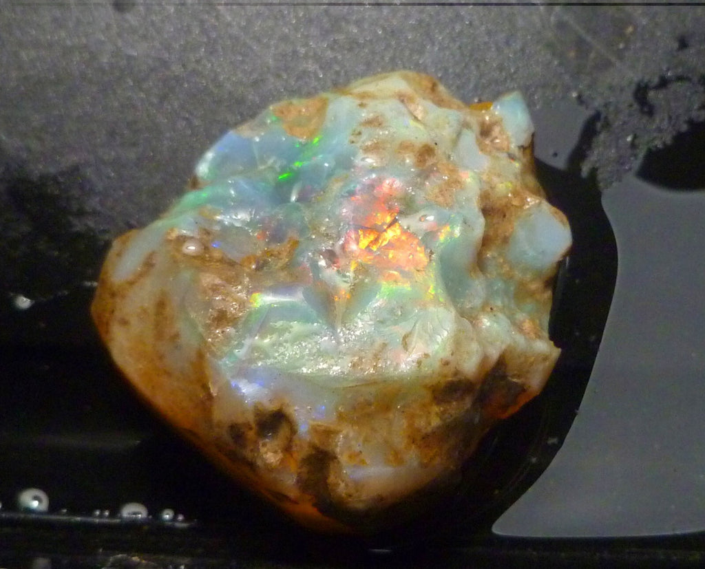 CRYSTAL OPAL NUGGET Ethiopian Precious Welo Opal  FLASH 90cts