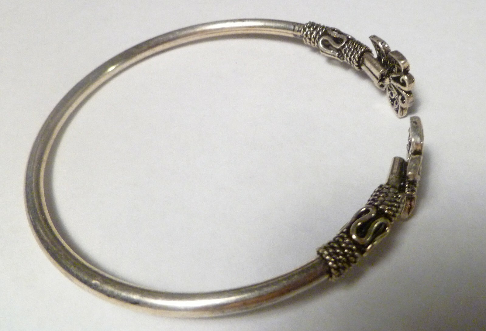 Butterfly bracelet Sterling Silver 925 7" inside 