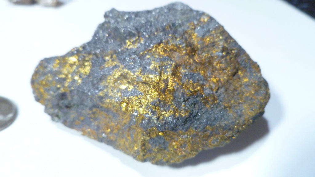 🔥 GALENA CHALCOPYRITE CALCITE SPECIMEN MINERAL DISPLAY