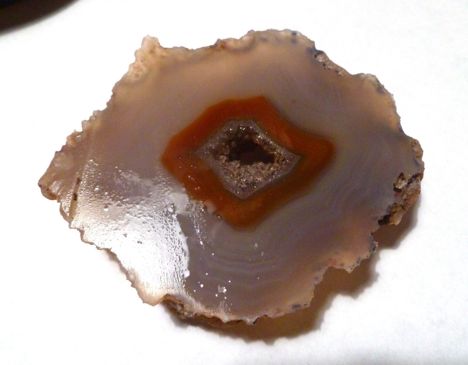 Large Half Malawi Agate Half Nodule Malawi 224 grams
