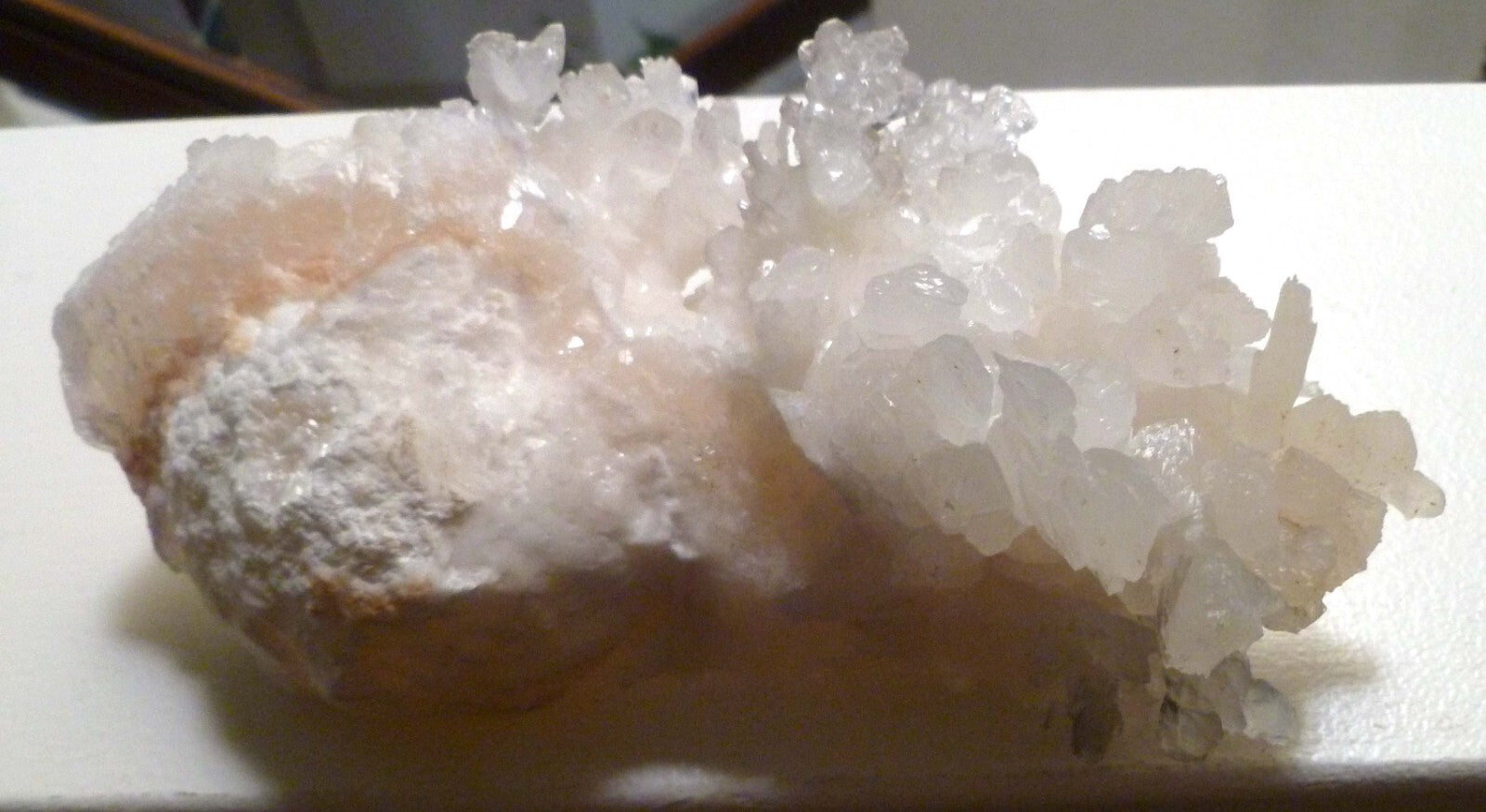 8" Big! CAVE Aragonite STALACTITE Crystal Cluster! 100% Natural 939gr