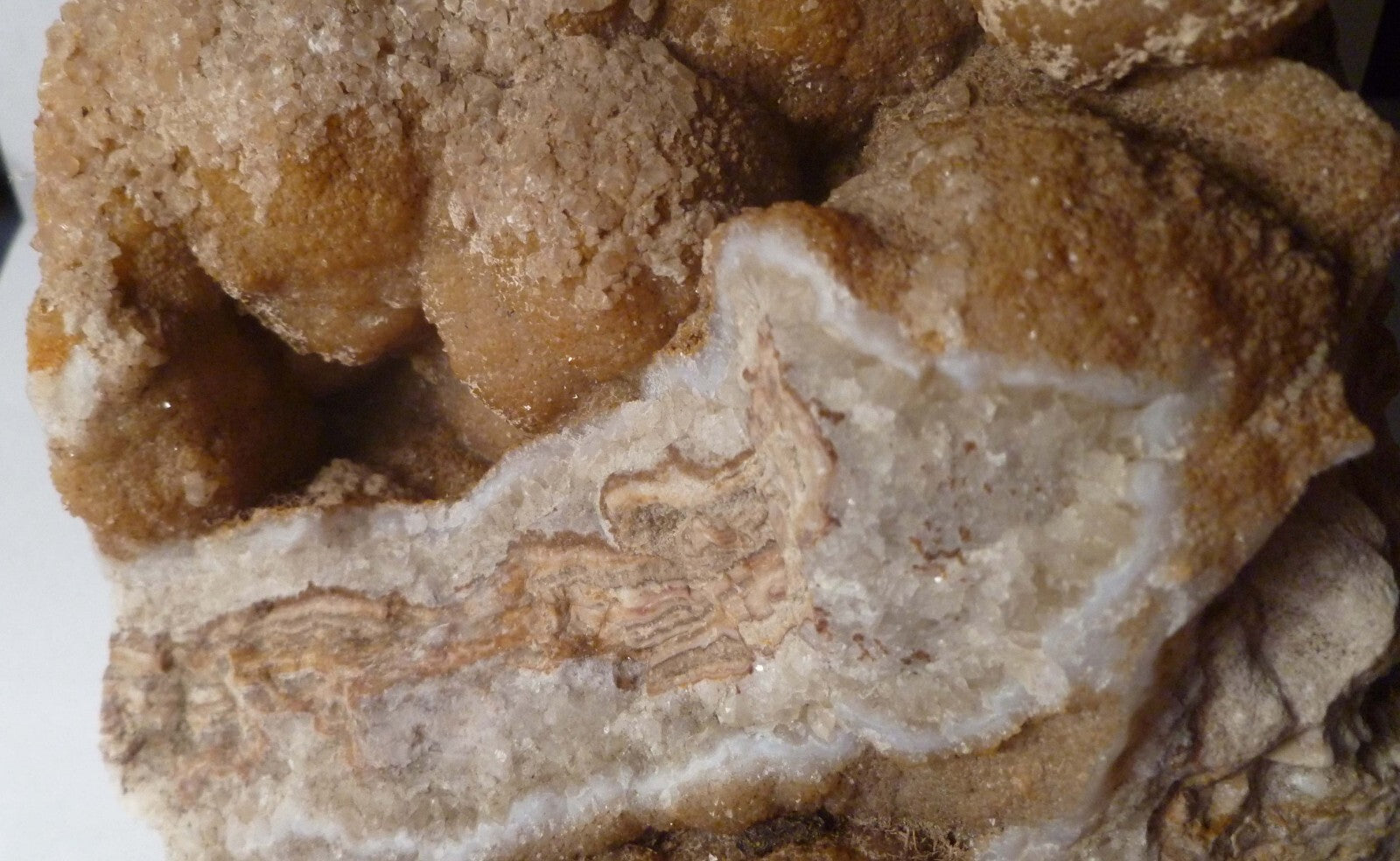 4lbs STALACTITE ARAGONITE CALCITE CAVE Sparkling Calcite Crystals!