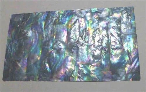 Black Mother of Pearl Shell INLAY OVERLAY Thin Veneer Luthier Scrapbooking