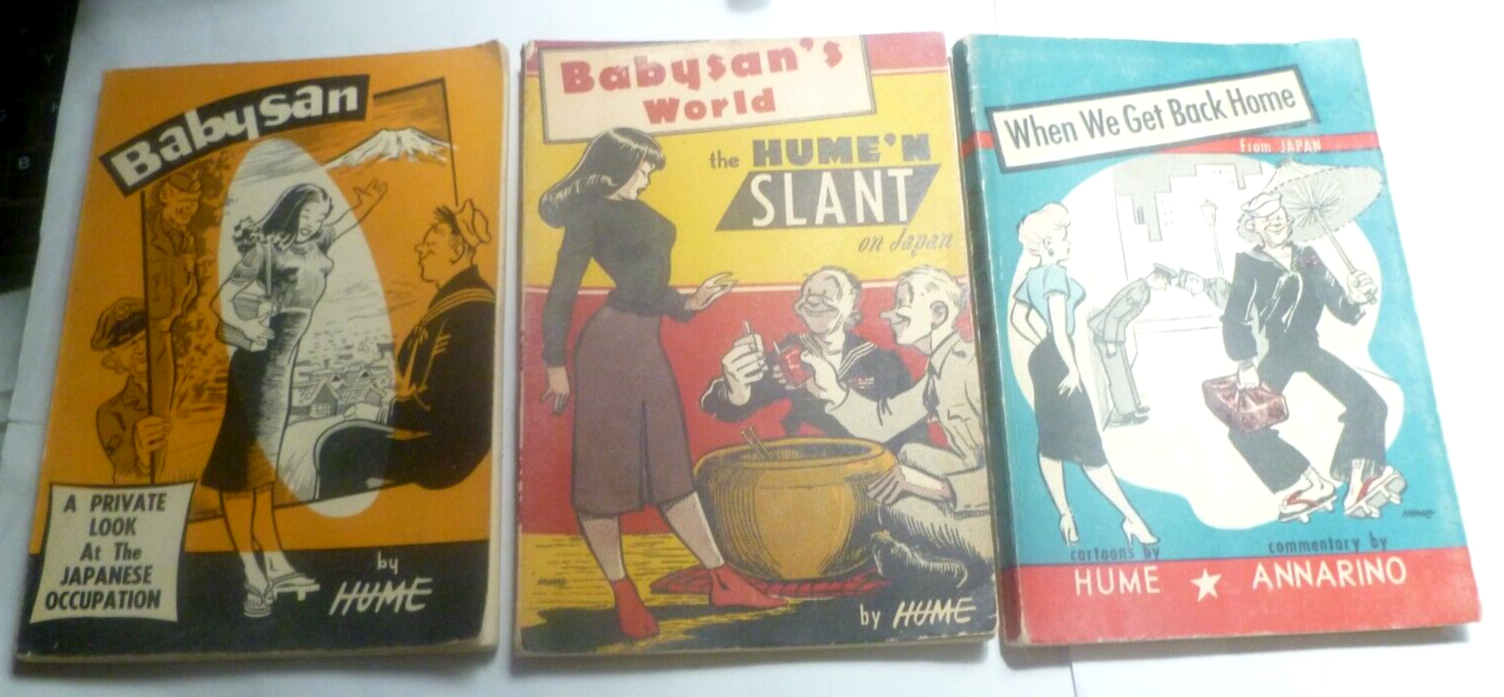 3 Book Set Babysan’s World & When We Get Back Home Hume Annarino 1953-55