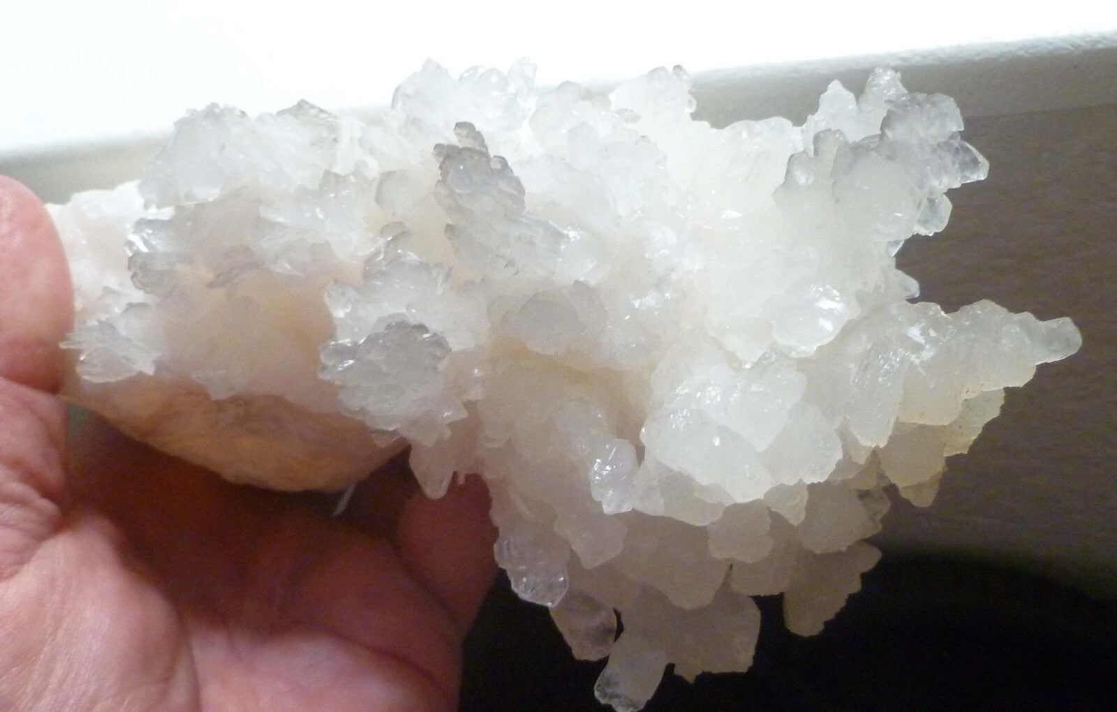 8" Big! CAVE Aragonite STALACTITE Crystal Cluster! 100% Natural 939gr