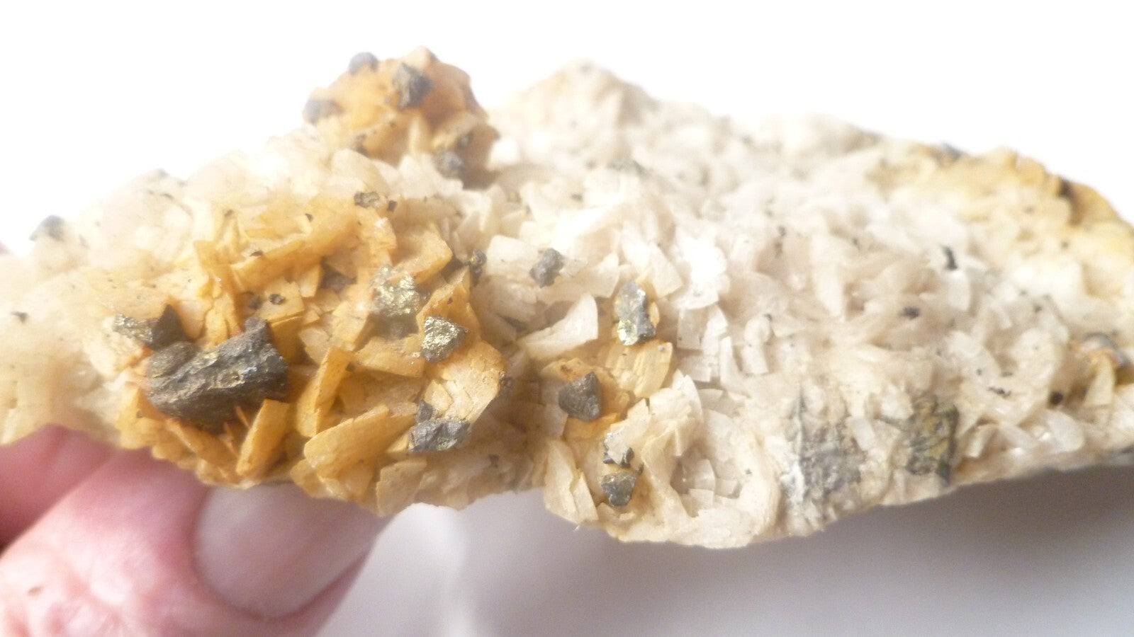 OLD STOCK Calite, Chalcopyrite, Pyrite 9.59 OZ