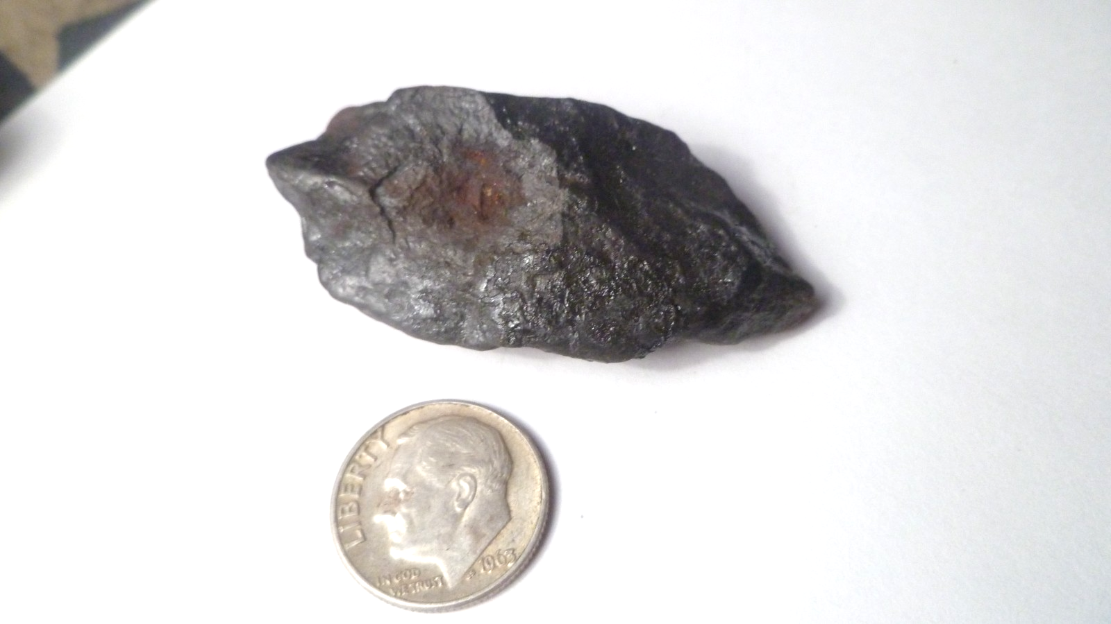 49mm Iron Space Rock Meteor 4.5 BILLION YR METEORITE Nan Dan 25.6g
