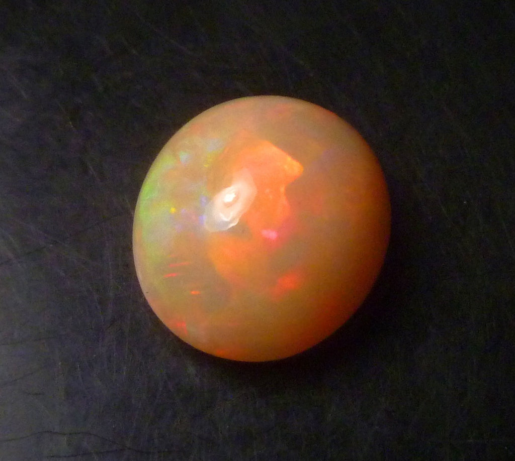 6.95Ct OVAL ravishing Natural Ethiopian Welo Opal Loose Gemstone 13x15mm